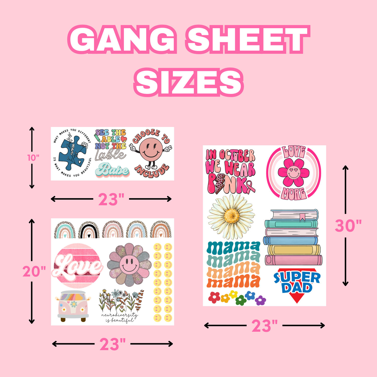 CUSTOM Gang Sheet